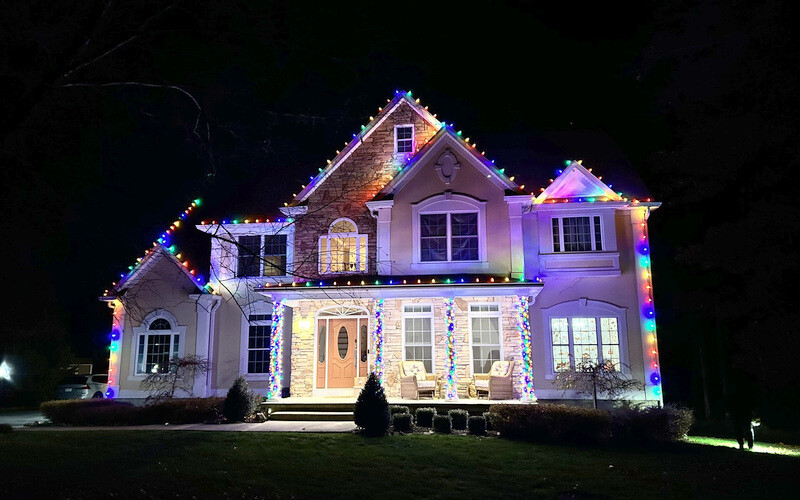 Christmas Light Installation